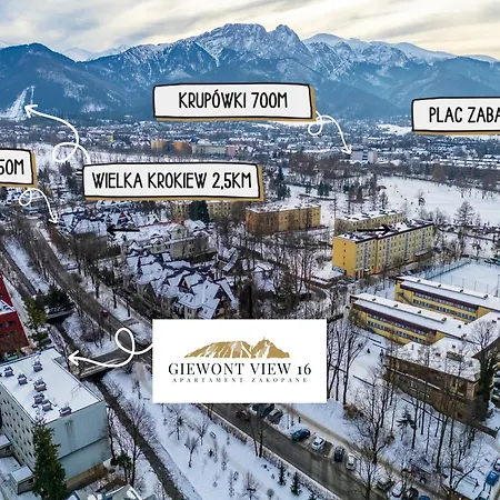 Apartament Giewont View 16 Zakopane Exterior photo